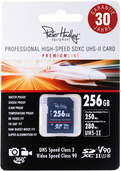 Prof. High-Speed UHS-II SDHC-Karte - für professionelle Ansprüche
