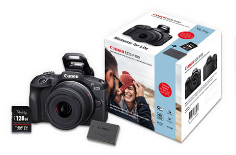 Canon EOS R100 + 18-45mm IS STM Special Edition<br />
Special Edition